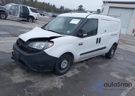 2017 Ram Promaster City Tradesman z USA, uszkodzony, nr VIN ZFBERFAB3H6G85950